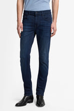 Load image into Gallery viewer, 7 For All Mankind Slimmy Tapered Deep Blue

