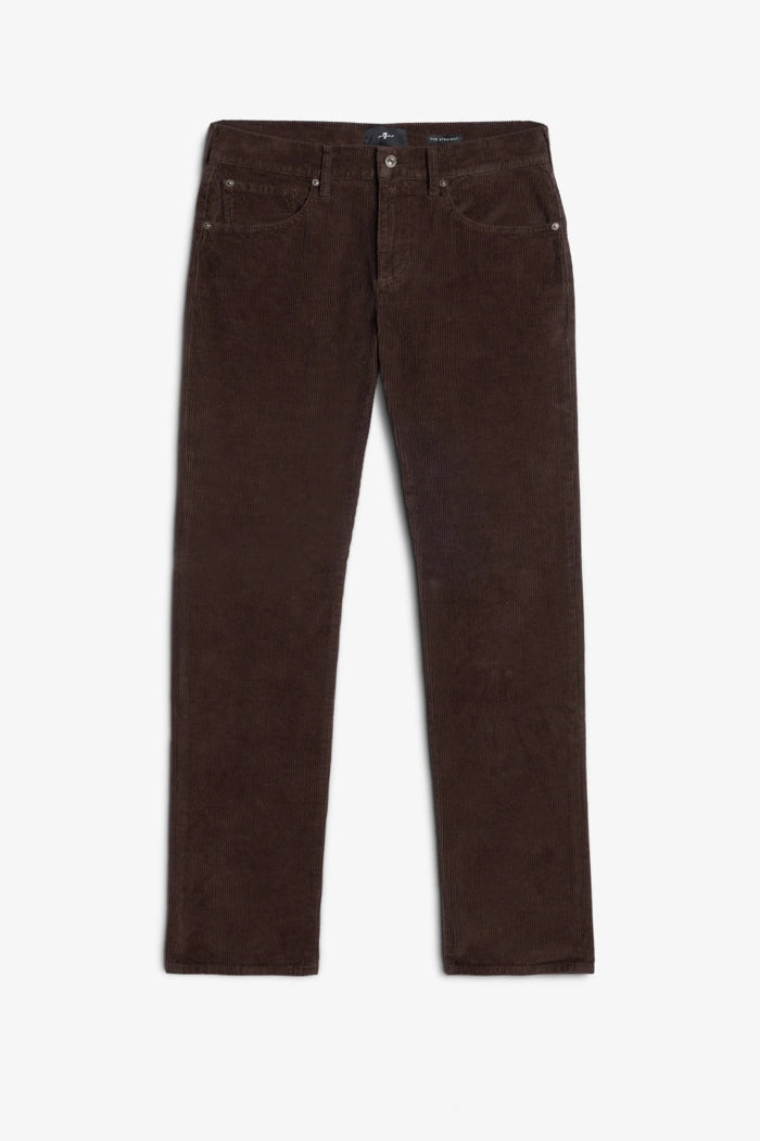 7 For All Mankind The Straight Corduroy Dark Olive
