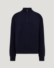Load image into Gallery viewer, Belstaff Aspect Quarter Zip Navy
