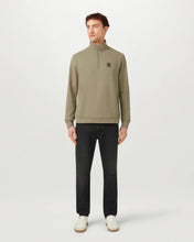 Load image into Gallery viewer, Belstaff Quarter Zip Sweatshirt Fatigue Green
