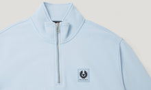 Load image into Gallery viewer, Belstaff Quarter Zip Sweatshirt Sky Blue
