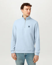 Load image into Gallery viewer, Belstaff Quarter Zip Sweatshirt Sky Blue
