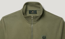 Load image into Gallery viewer, BELSTAFF QUARTER ZIP SWEATSHIRT SURPLUS GREEN
