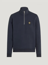 Load image into Gallery viewer, Belstaff Quarter Zip Sweatshirt Dark Ink

