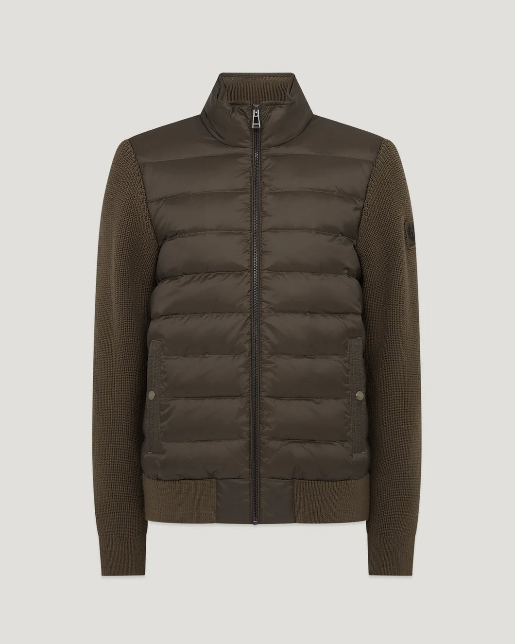 Belstaff Circuiteer Cardigan Major Brown