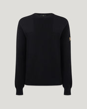 Load image into Gallery viewer, Belstaff Commander Crewneck Jumper Black
