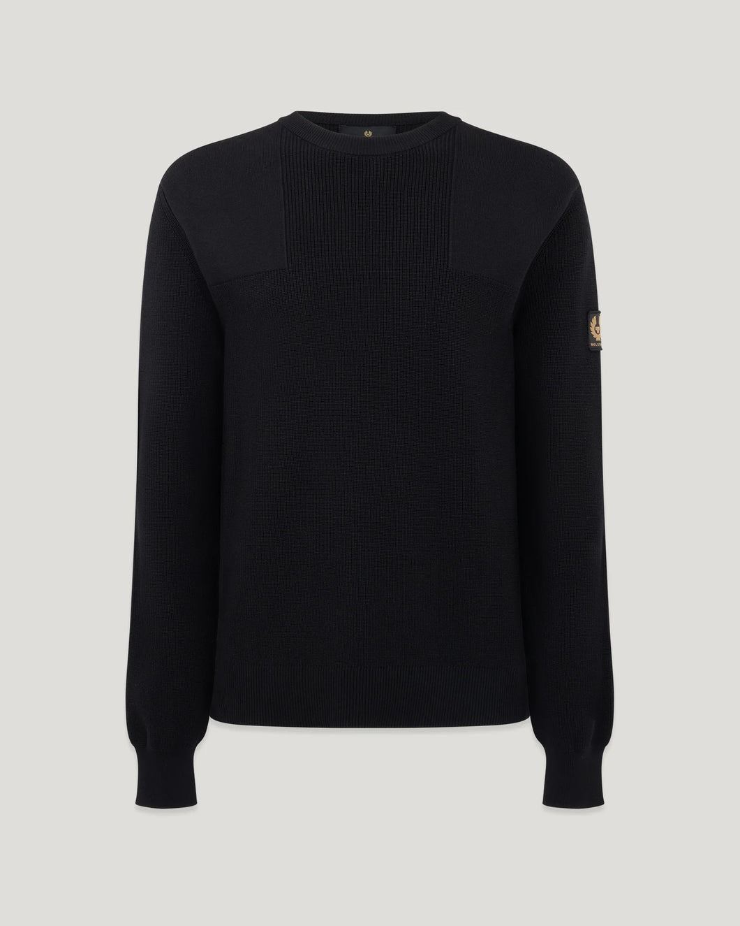 Belstaff Commander Crewneck Jumper Black