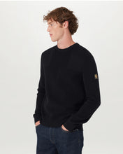 Load image into Gallery viewer, Belstaff Commander Crewneck Jumper Black

