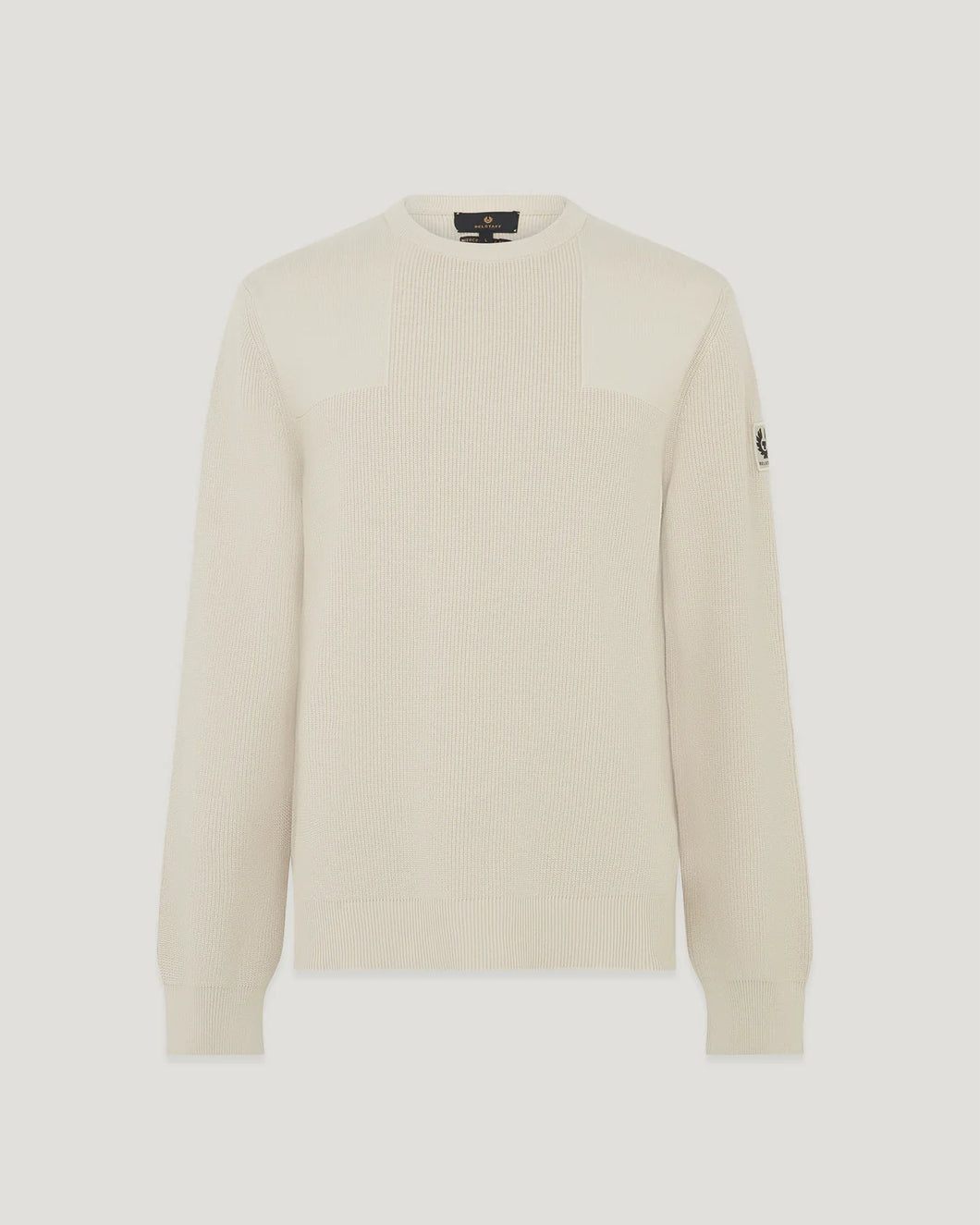 Belstaff Commander Crewneck Jumper Silver Birch