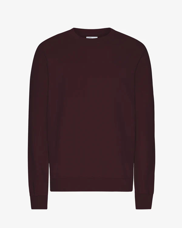 Colorful Standard Sweatshirt Oxblood Red