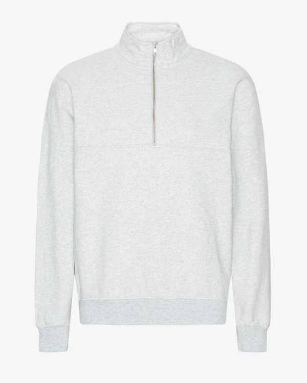 Colorful Standard Quarter Zip Snow Melange