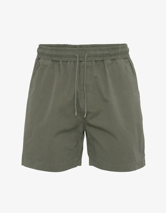 COLORFUL STANDARD TWILL SHORTS DUSTY OLIVE