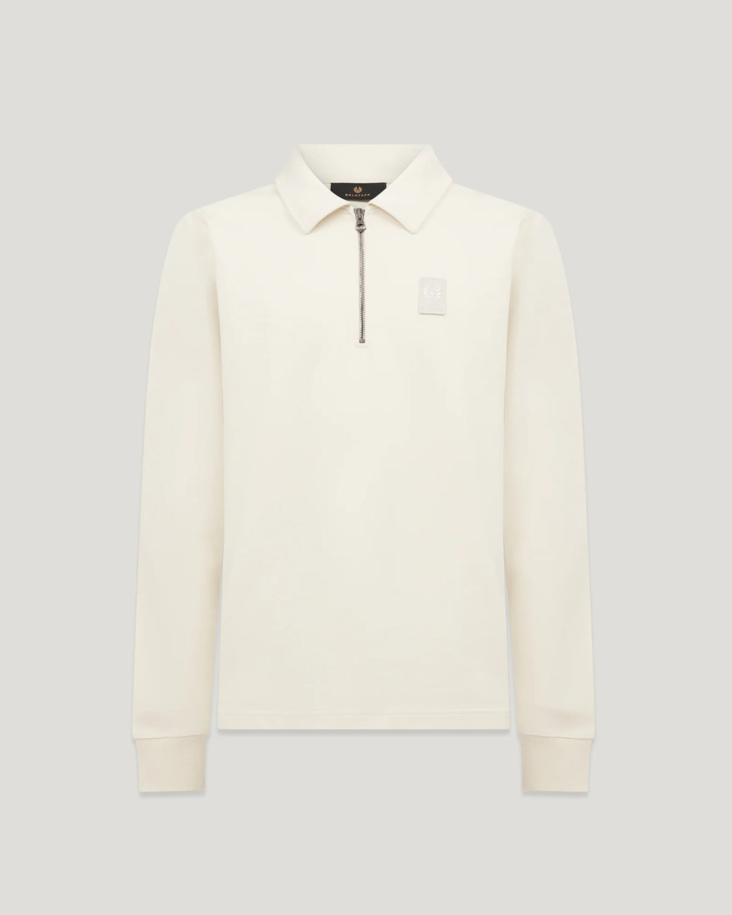 Belstaff Fleece Curator Sweatshirt Silver Birch