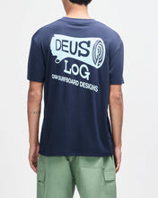 Load image into Gallery viewer, Deus Log Tee Mechanic Blue
