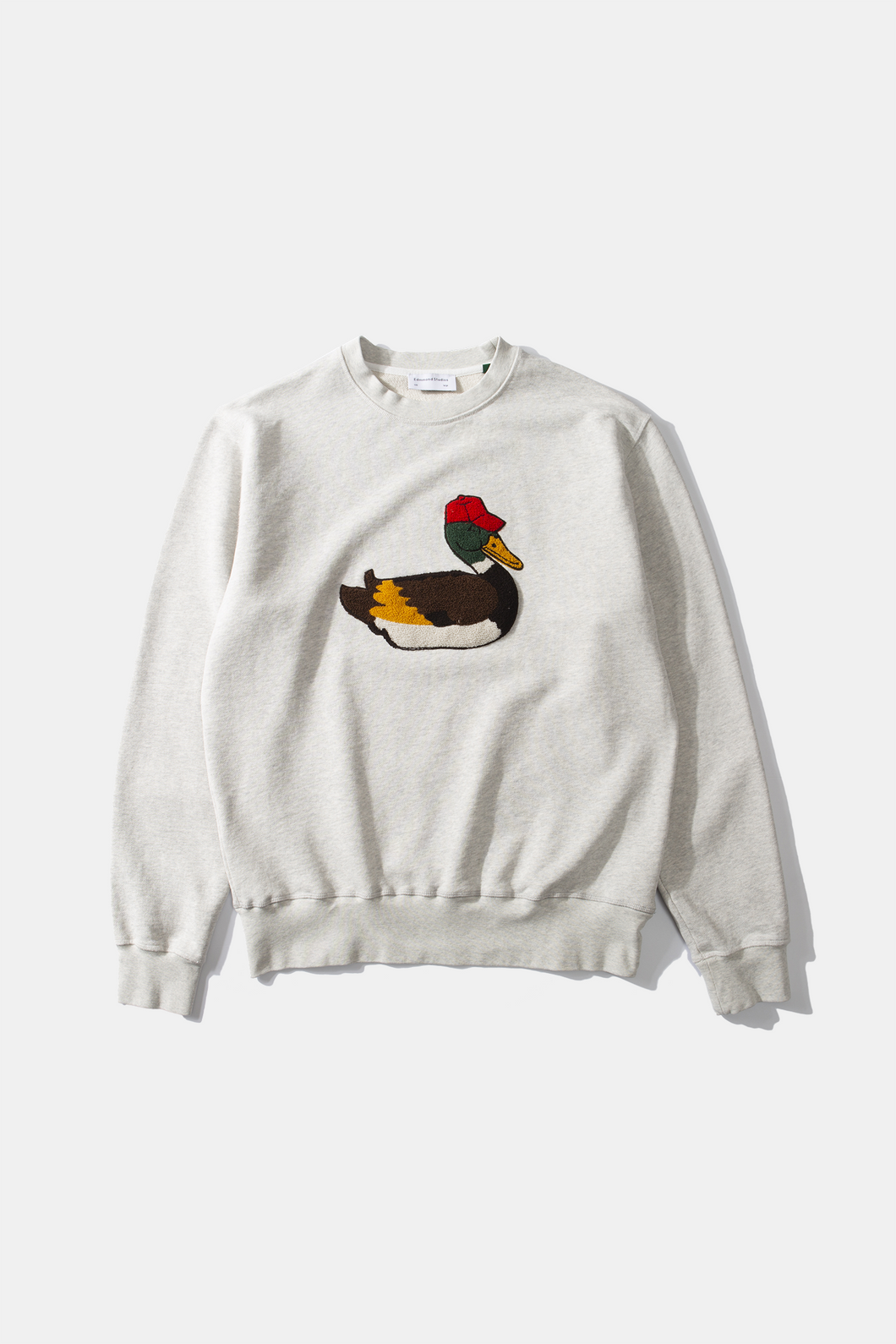 Edmmond Studios Duck Hunt Sweatshirt Grey Melange