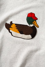 Load image into Gallery viewer, Edmmond Studios Duck Hunt Sweatshirt Grey Melange
