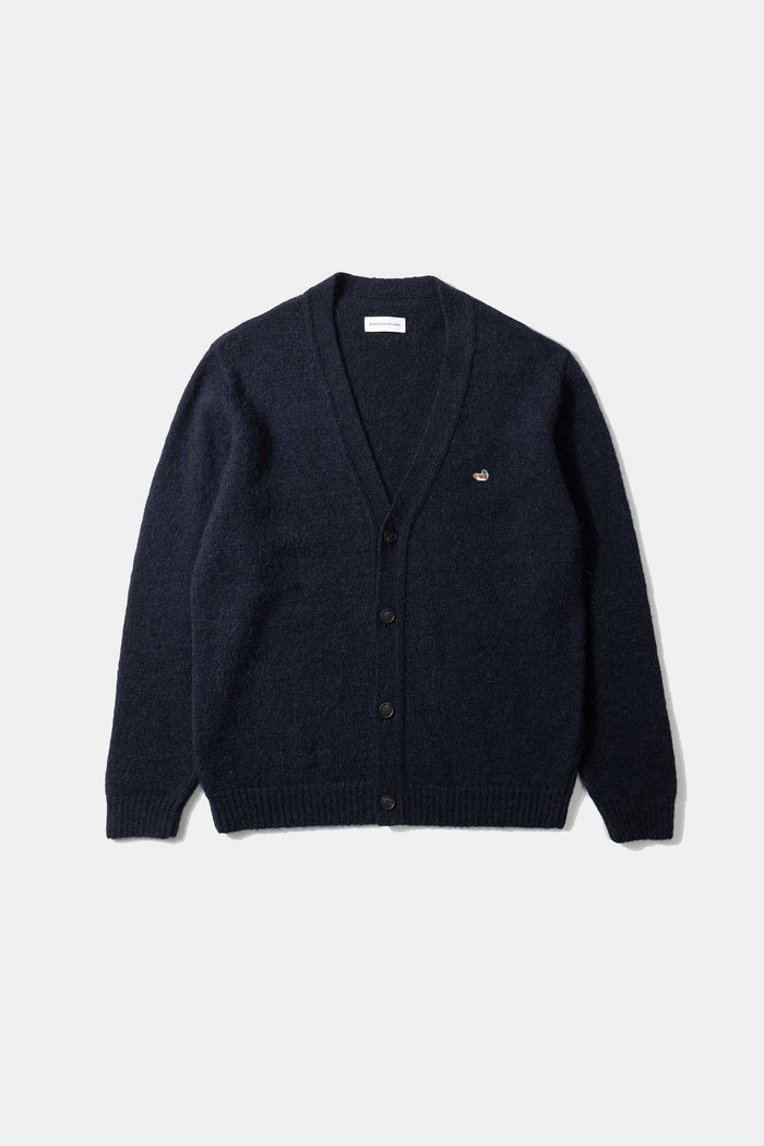 Edmmond Studios Duck Patch Cardigan Navy
