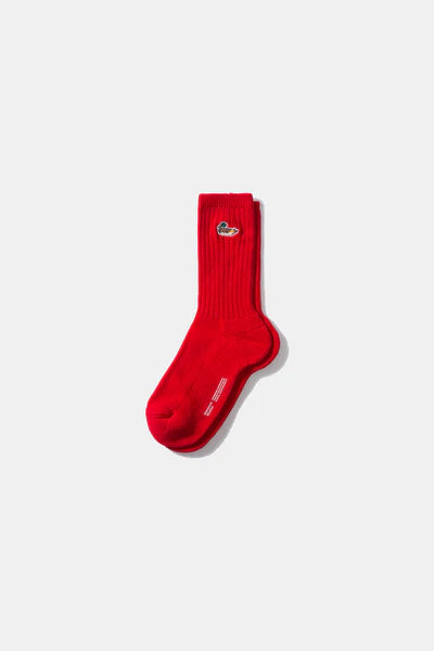 Edmmond Studios Duck Sock Red