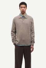 Load image into Gallery viewer, Samsoe Frans Polo Grey Melange
