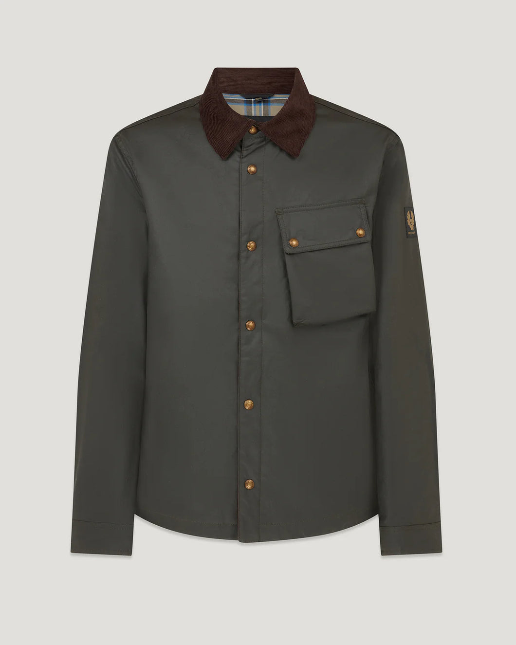Belstaff Waxed Ground Jacket Faded Olive