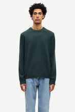 Load image into Gallery viewer, Samsoe Isak Sweater Green Gables
