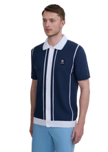 Load image into Gallery viewer, Sandbanks Button-Up Knitted Polo
