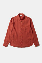Load image into Gallery viewer, Edmmond Studios Linen Shirt Brick
