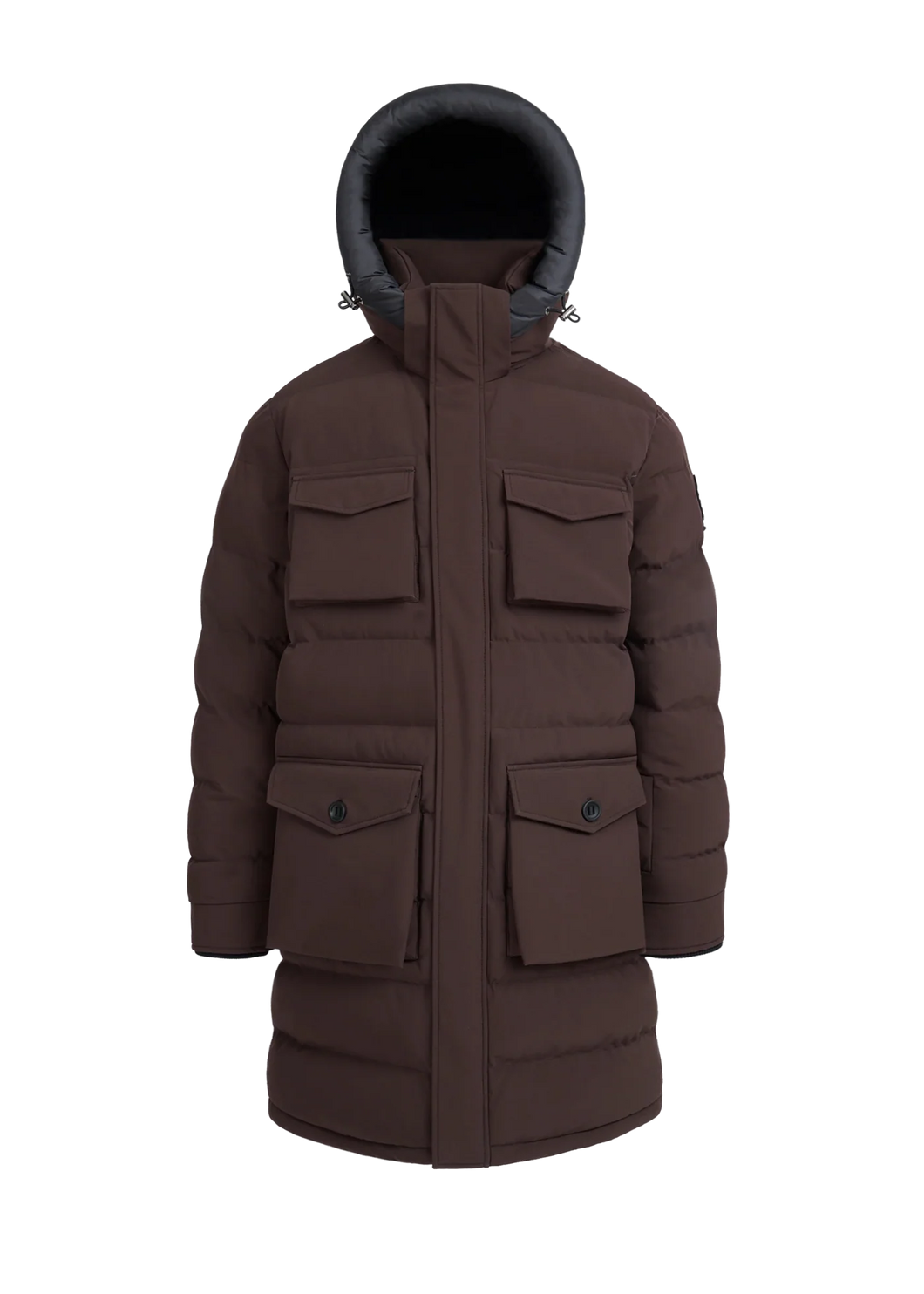 Sandbanks Branksome Long Puffer Brown