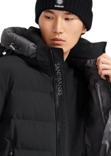 Load image into Gallery viewer, Sandbanks Banks Puffer Jacket Black
