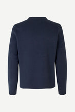 Load image into Gallery viewer, SAMSOE GUNAN CREW NECK NAVY
