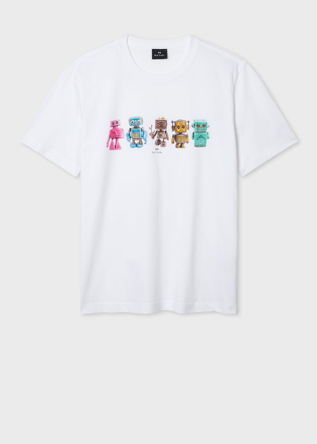 Paul Smith 'Robots' Tee White