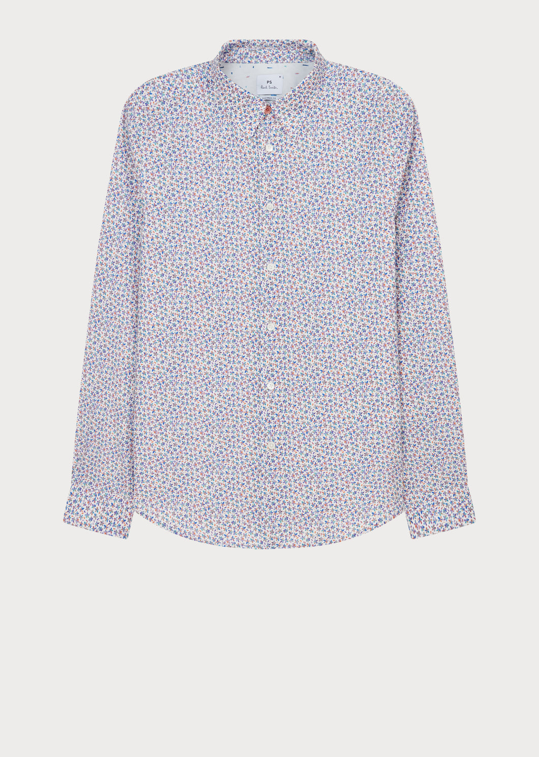 Paul Smith Floral Print Shirt White