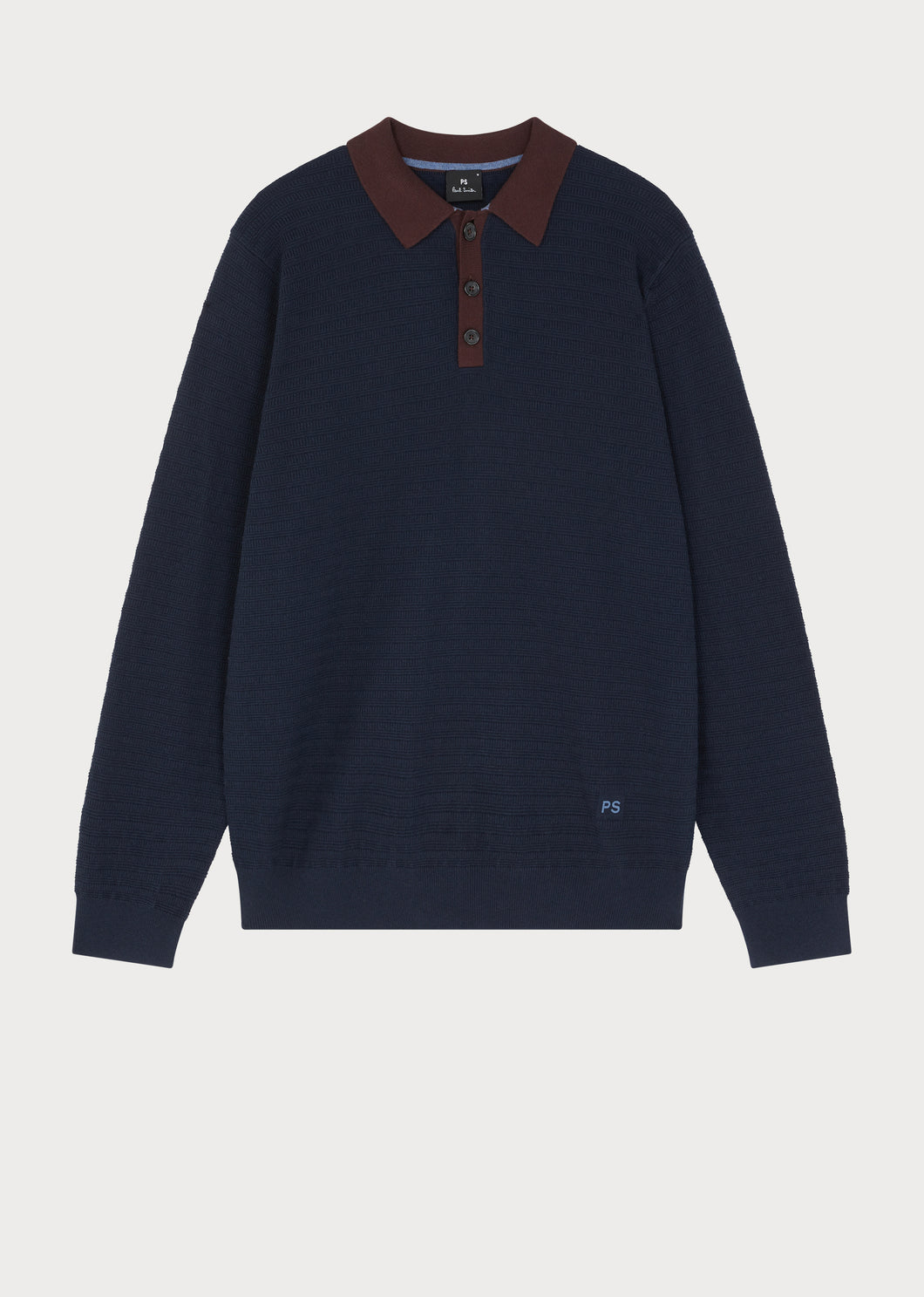 Paul Smith Long Sleeved Knitted Polo