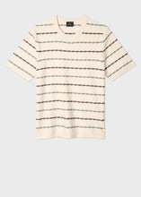 Load image into Gallery viewer, Paul Smith Ecru Textured Knitted Tee
