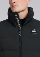 Load image into Gallery viewer, Sandbanks Clifftop Zip Pocket Gilet Black
