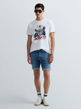 Load image into Gallery viewer, Replay Tapered Fit Short Medium Blue
