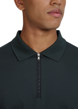 Load image into Gallery viewer, Sandbanks Long sleeved Silicone Zip Polo
