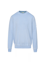 Load image into Gallery viewer, Sandbanks Mineral Wash Sweatshirt Dusty Blue

