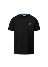 Load image into Gallery viewer, Sandbanks Badge Tee Black
