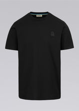 Load image into Gallery viewer, SANDBANKS RUBBERISED BADGE LOGO TSHIRT BLACK
