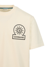 Load image into Gallery viewer, Sandbanks Logo Print Double Jersey Tee Natural
