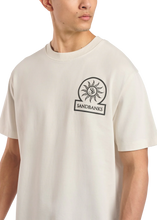 Load image into Gallery viewer, Sandbanks Logo Print Double Jersey Tee Natural
