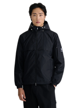 Load image into Gallery viewer, Sandbanks Meridian Nylon Windbreaker Black

