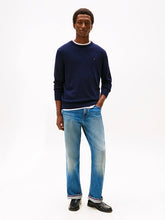 Load image into Gallery viewer, Tommy Hilfiger Crew Neck Jumper Navy Blue
