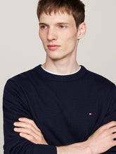 Load image into Gallery viewer, Tommy Hilfiger Crew Neck Jumper Navy Blue

