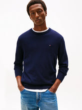 Load image into Gallery viewer, Tommy Hilfiger Crew Neck Jumper Navy Blue
