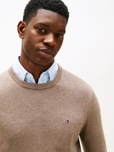Load image into Gallery viewer, Tommy Hilfiger Crew Neck Jumper Taupe Heather
