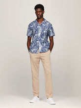 Load image into Gallery viewer, TOMMY HILFIGER TROPICAL PRINT LINEN SHIRT
