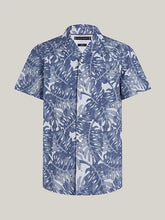 Load image into Gallery viewer, TOMMY HILFIGER TROPICAL PRINT LINEN SHIRT
