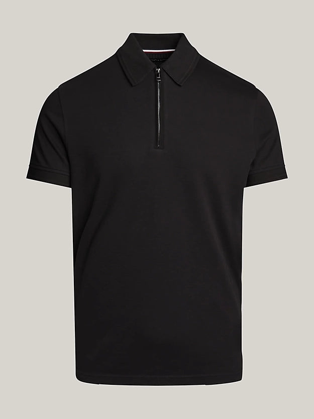 TOMMY HILFIGER SLIM FIT ZIP POLO
